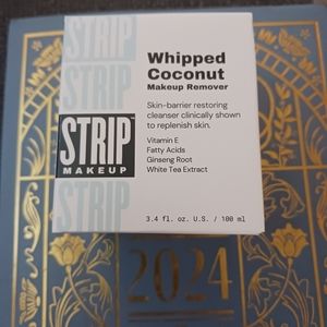 S.T.R.I.P. Cosmetics Whipped Coconut Makeup Remover New in Box